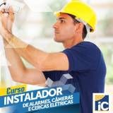 Curso de instalação de alarme valor na Vila Buenos Aires